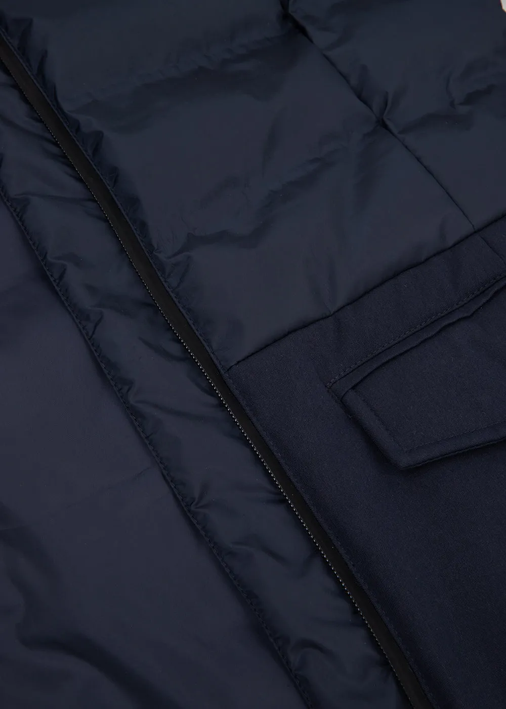 3-in-1 Down Jacket & Bodywarmer - True Navy