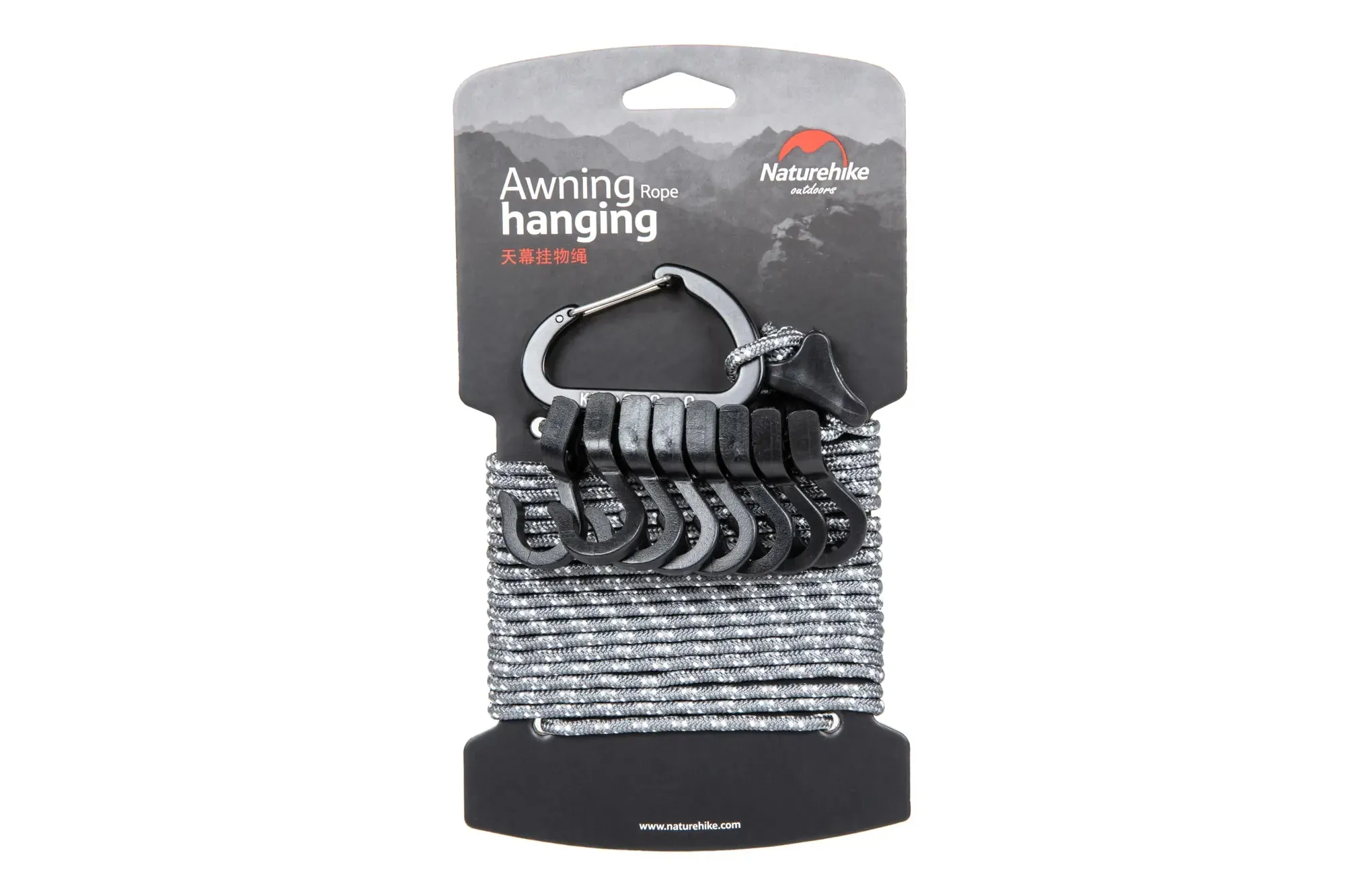 Awing Nylon Hang Rope NH19PJ040 Dark Grey