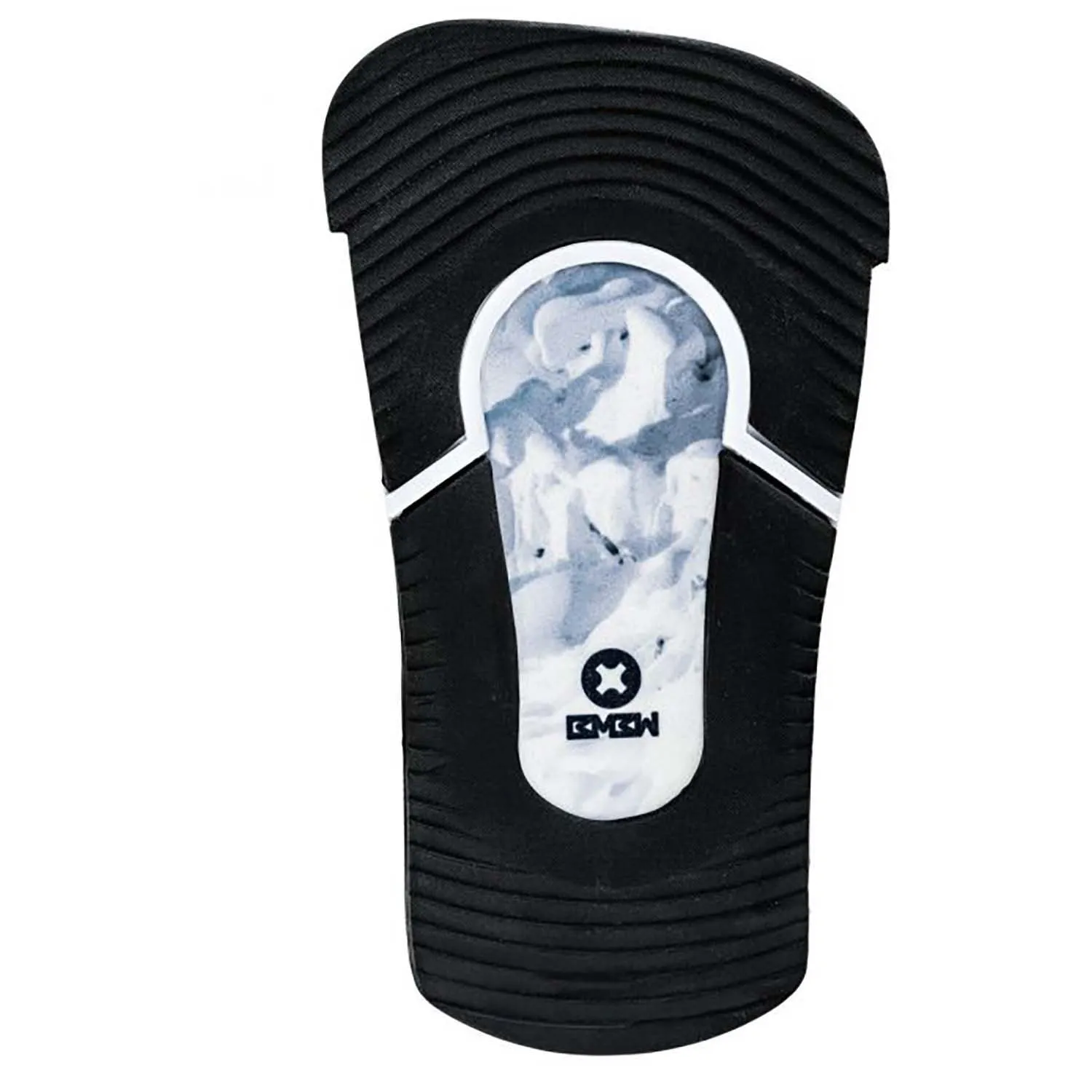 Bent Metal Joint Snowboard Bindings, White