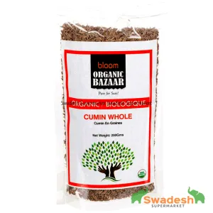 Bloom Organic Cumin Whole 200g