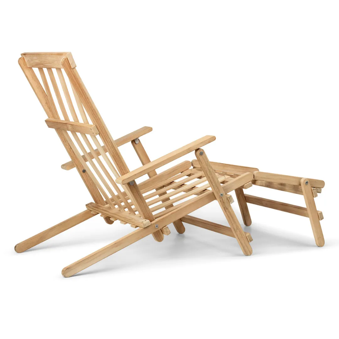 BM5565 Outdoor Deck Chair with Footrest