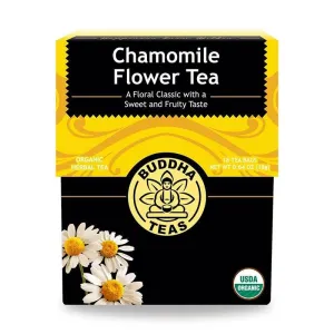 Buddha Teas Organic Chamomile Flower Tea