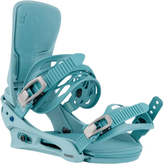 Burton Cartel Snowboard Bindings, Blue