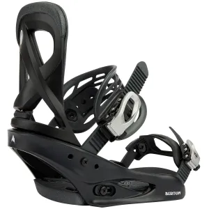 Burton Scribe 2022 Women's Snowboard Bindings, Black