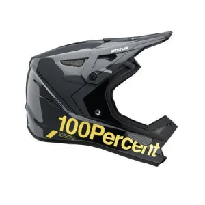 Children's helmet Status - dark gray/light gray 100%, black