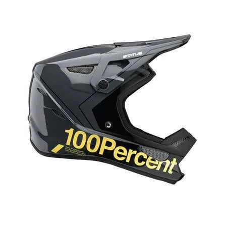 Children's helmet Status - dark gray/light gray 100%, black