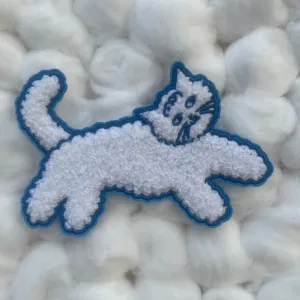 Cloud Cat Chenille Patch