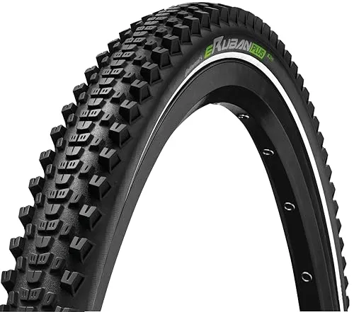 Continental eRuban Plus Tire - 27.5 x 2.60 Clincher Wire Black/Reflex BlackChili PolyX Breaker PureGrip Plus Breaker E50