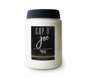 Cup O' Joe 26oz Farmhouse Jar Candle by Milkhouse Candle Co.