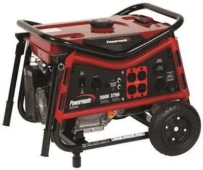 Generac Portable Generator' 3000 Watt' Recoil' V-Frame' 49-State