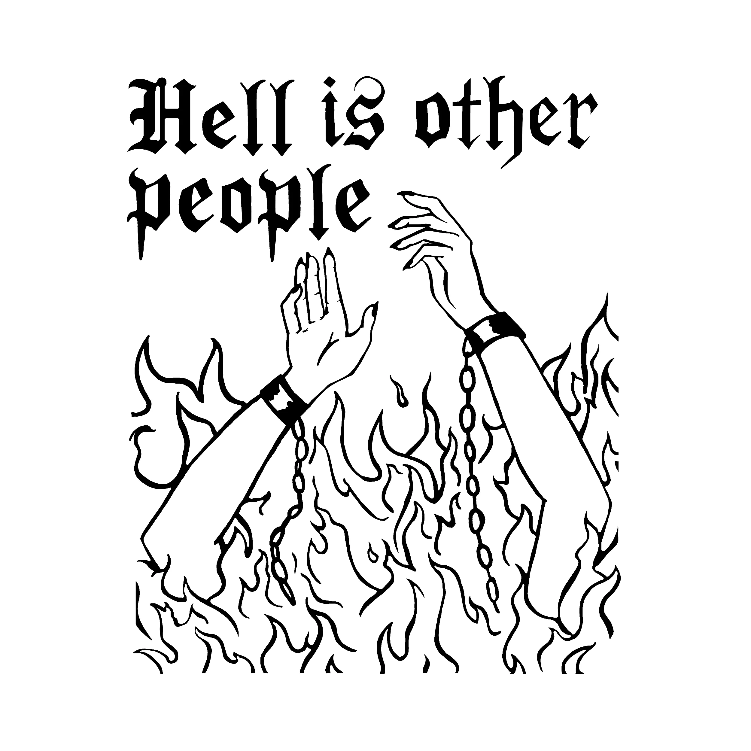 Hell Is Other People Classic Tee