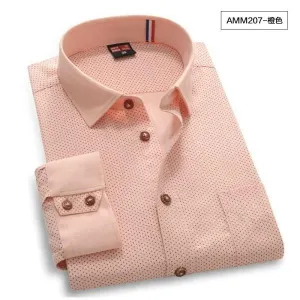 High Quality Polka Dot Long Sleeve Shirt #AMMX