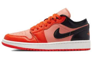 Jordan 1 Low Orange Black (women's)