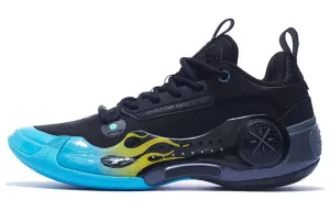 Li Ning Wow 10 Basketball sneakers, black/blue