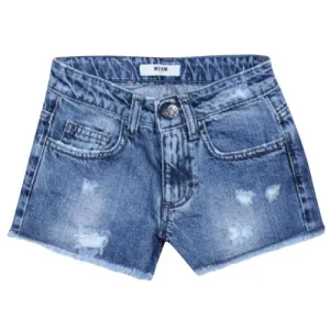 Logo Denim Short