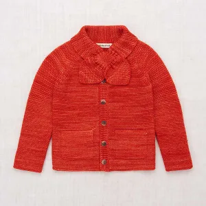 Misha & Puff - Scout cardigan - Red Flame