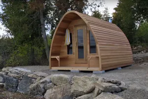 Outdoor Pod Sauna 8 x 6