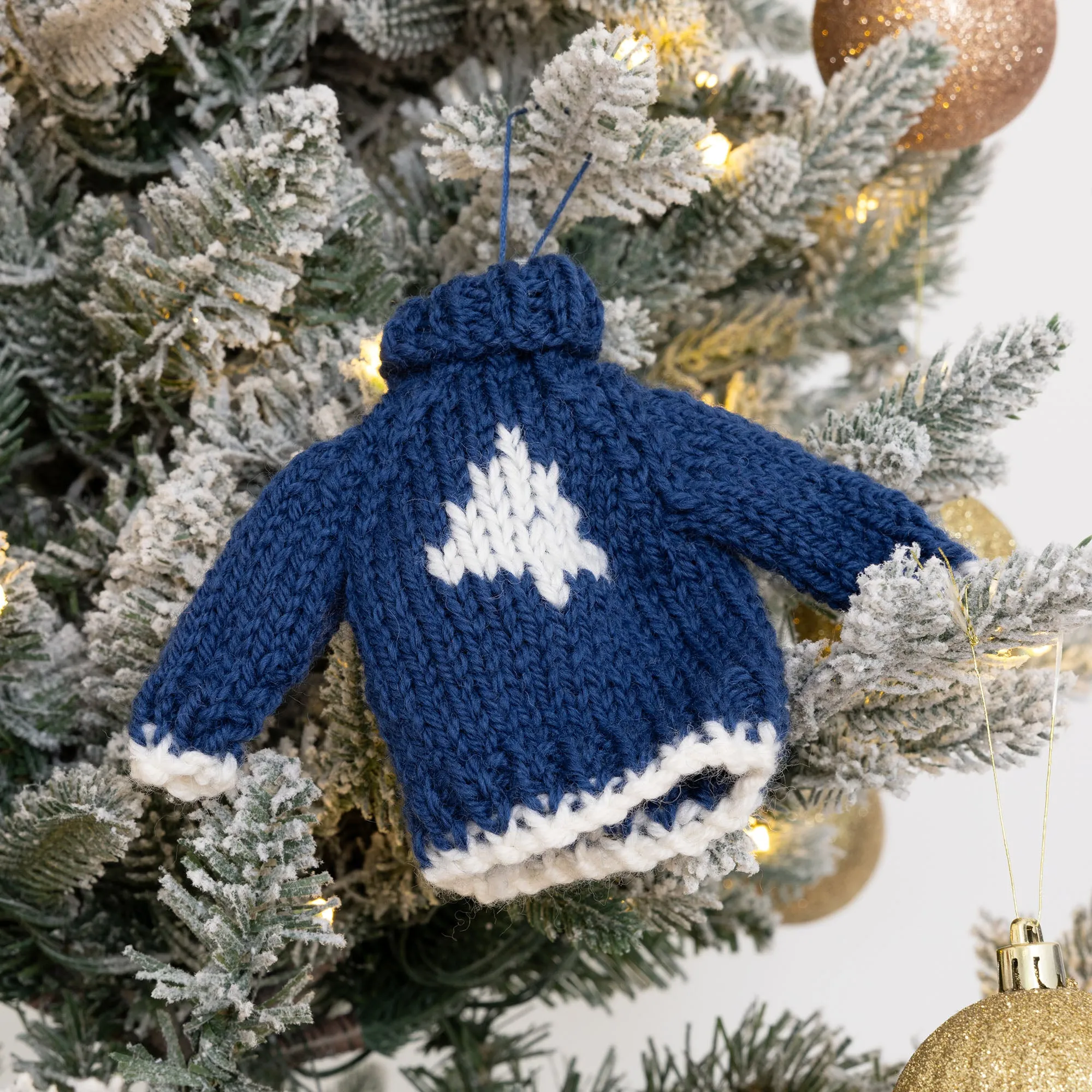 Patons Knit Adorable Mini Holiday Ornaments