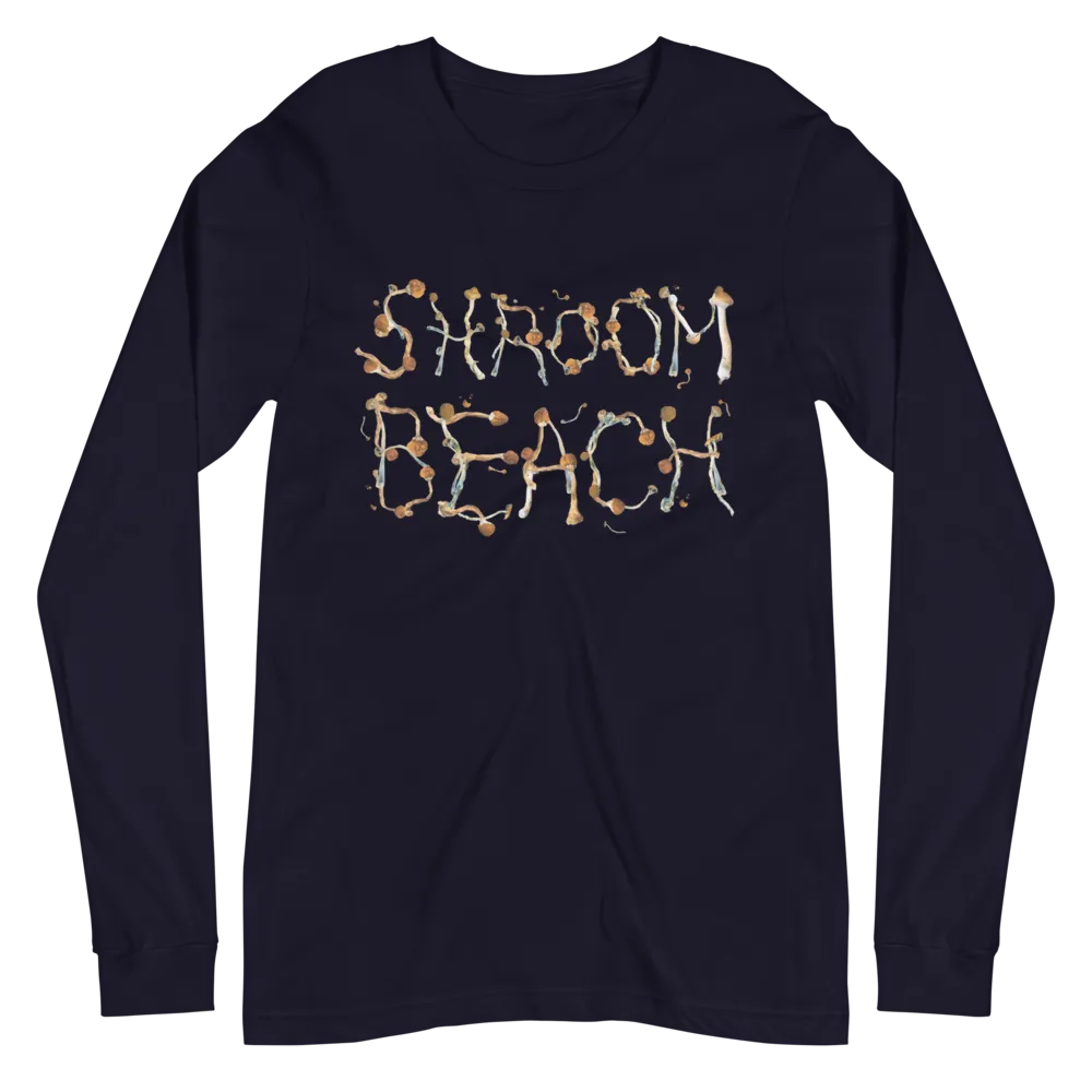 Shroom Beach Psi~ Graphic Long Sleeve Tee