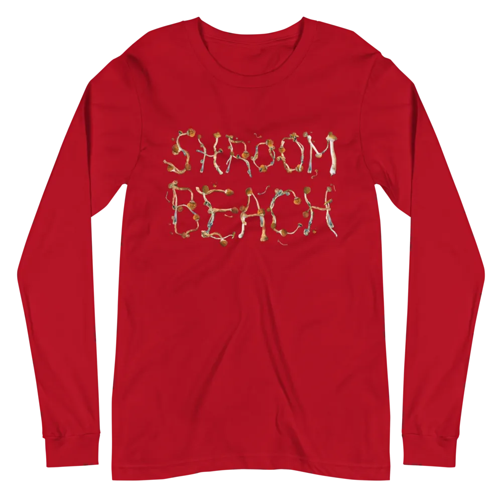 Shroom Beach Psi~ Graphic Long Sleeve Tee