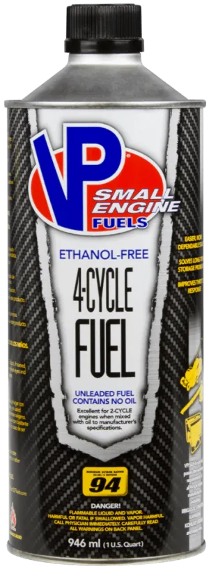 VP Racing 4-Cycle Fuel Ethanol-Free Small Engine Fuel 1 Qt.