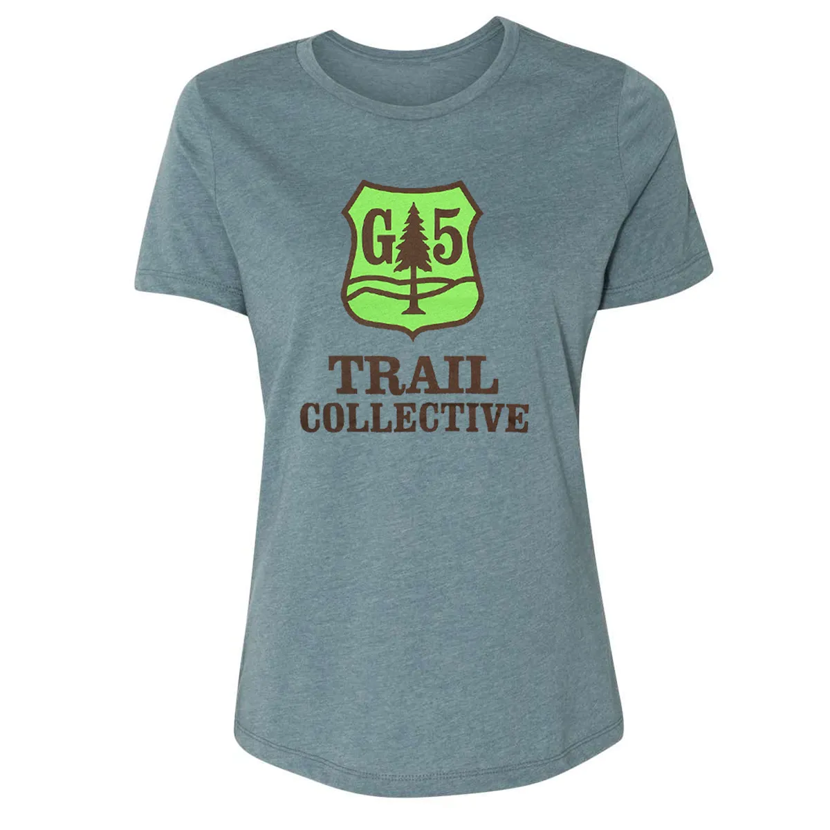 Women's G5 Trail Collective Shirt (Heather Slate)